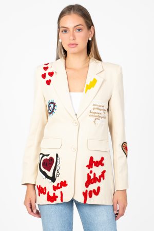 Girl Gang Patchwork Blazer