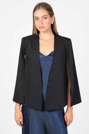 Risa Open Cape Blazer